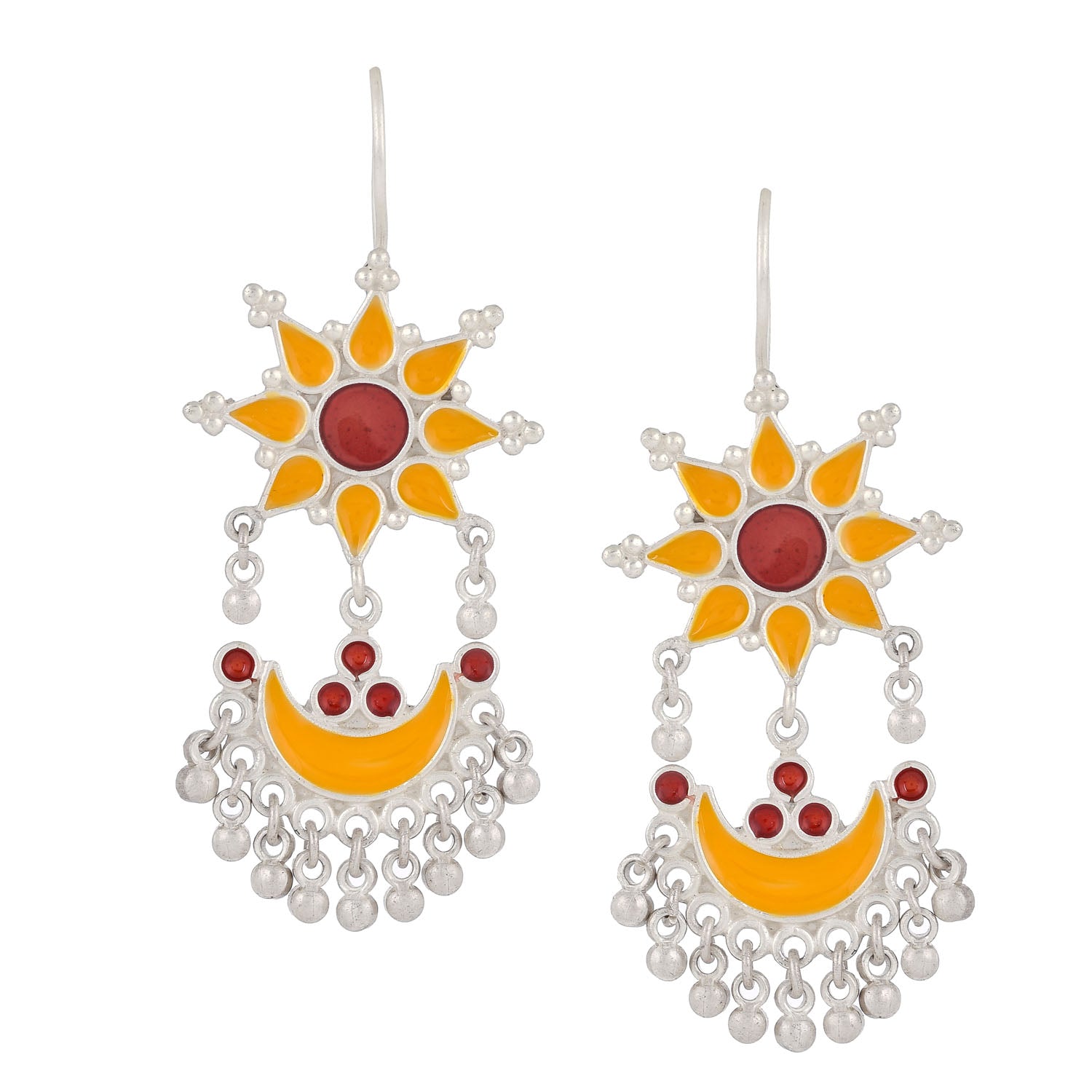 Floret Yellow Earrings