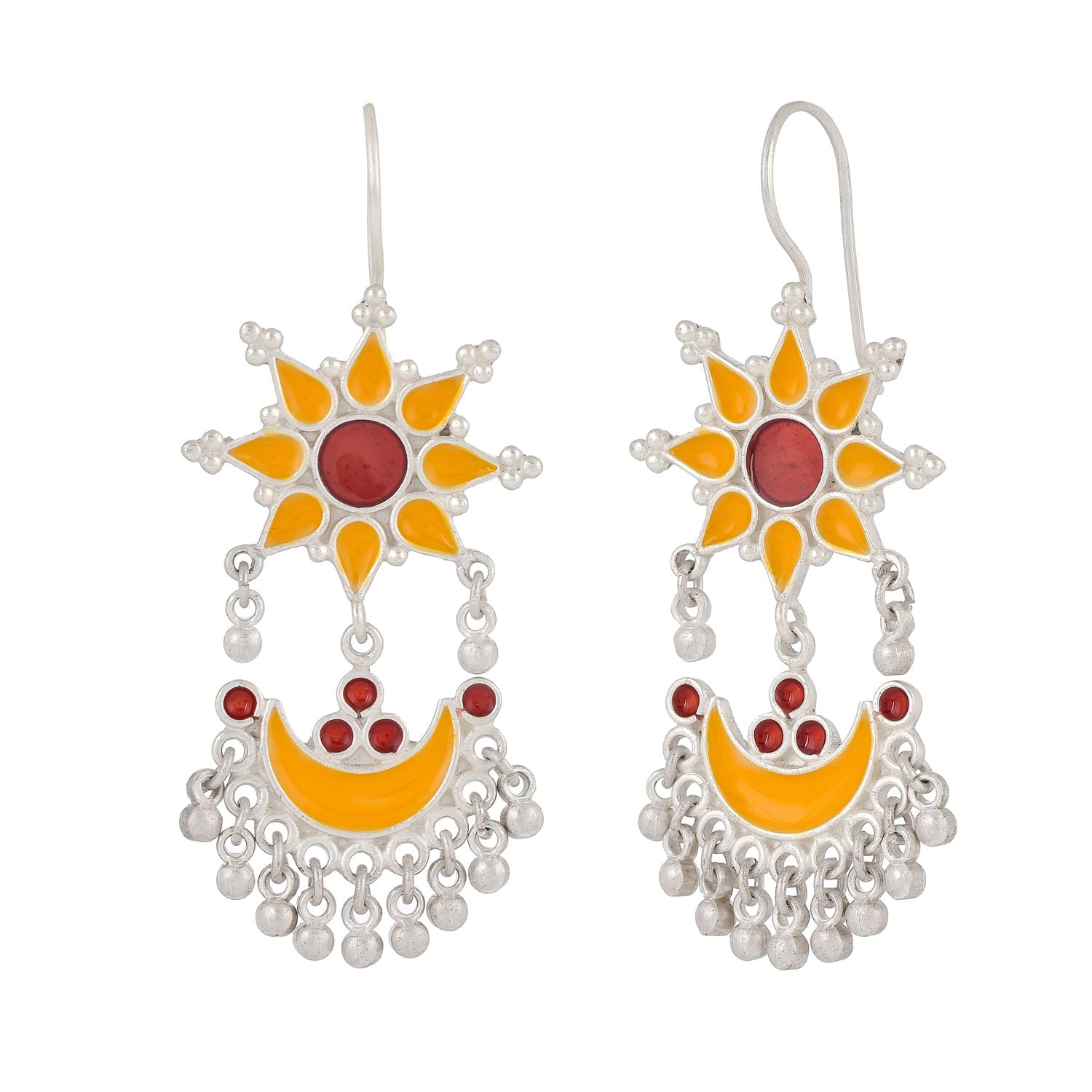 Floret Yellow Earrings