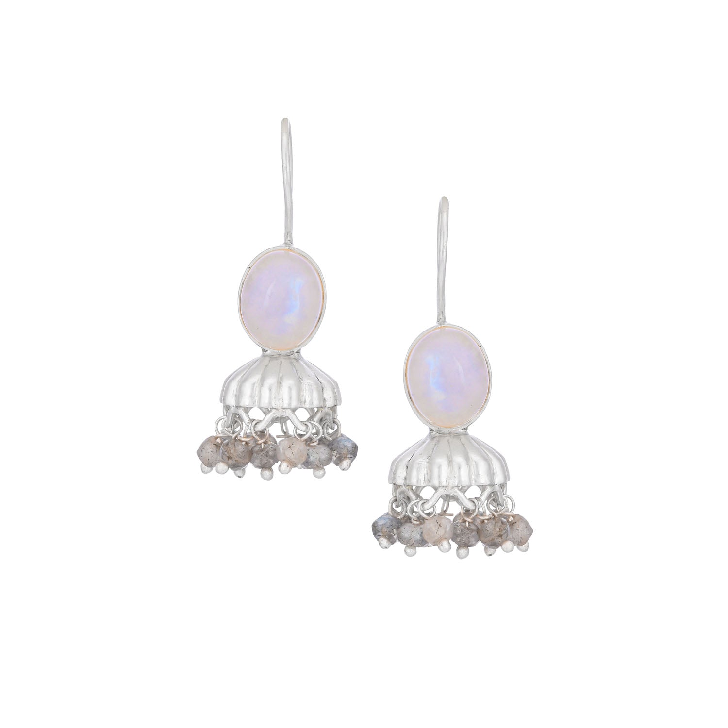 Kumud Earrings Moonstone